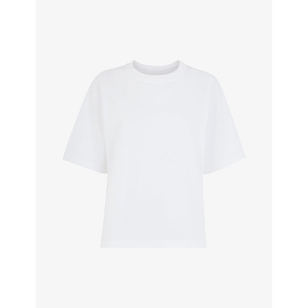 Whistles Short-sleeve relaxed-fit cotton T-shirt