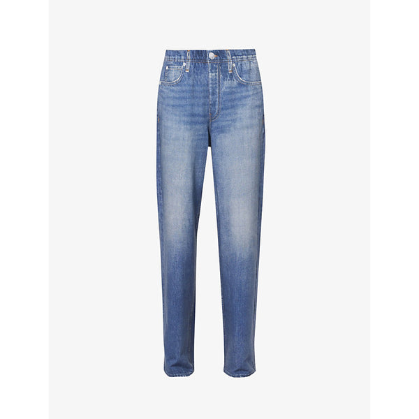  Rag & Bone Miramar slip-pocket mid-rise straight-leg jeans