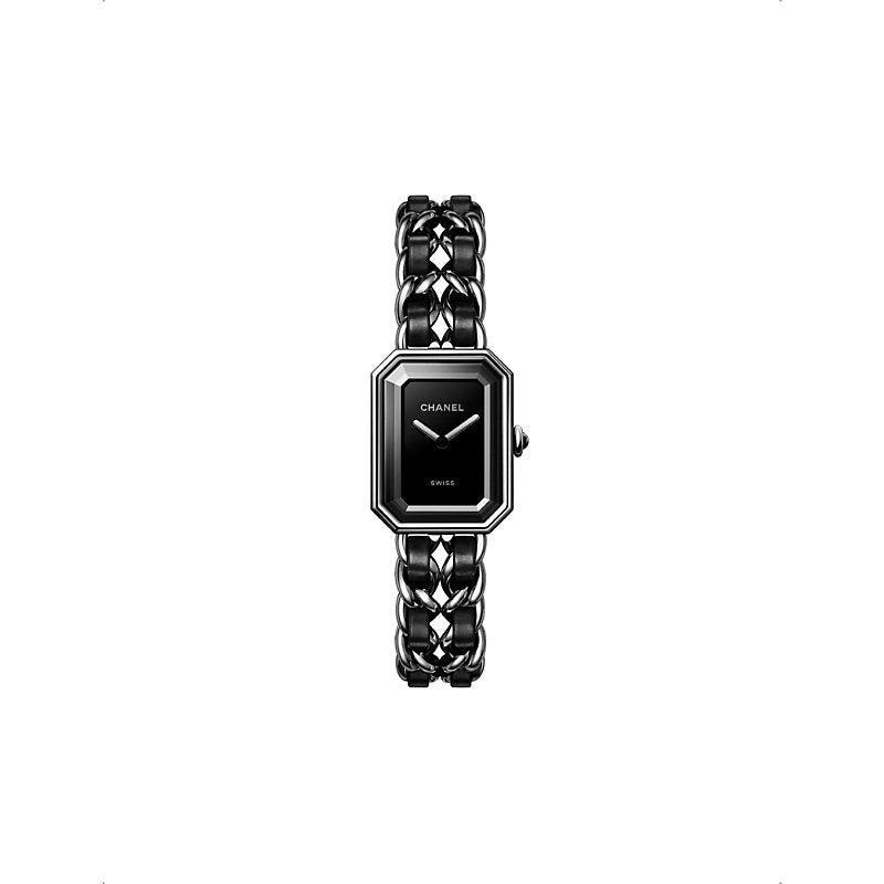 Chanel H7022 Première Iconic steel and leather high-precision quartz movement watch