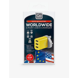 Go Travel Design Go Worldwide USB Charger | Go Travel