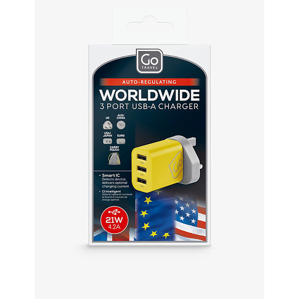 Go Travel Design Go Worldwide USB Charger | Go Travel