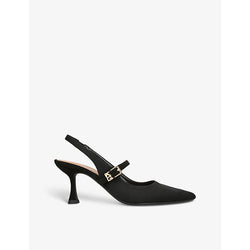 Kg Kurt Geiger Alina sling-back suede heeled courts