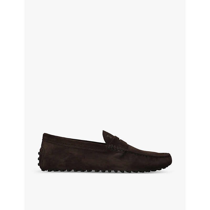  Tods Gommino Driver suede loafers