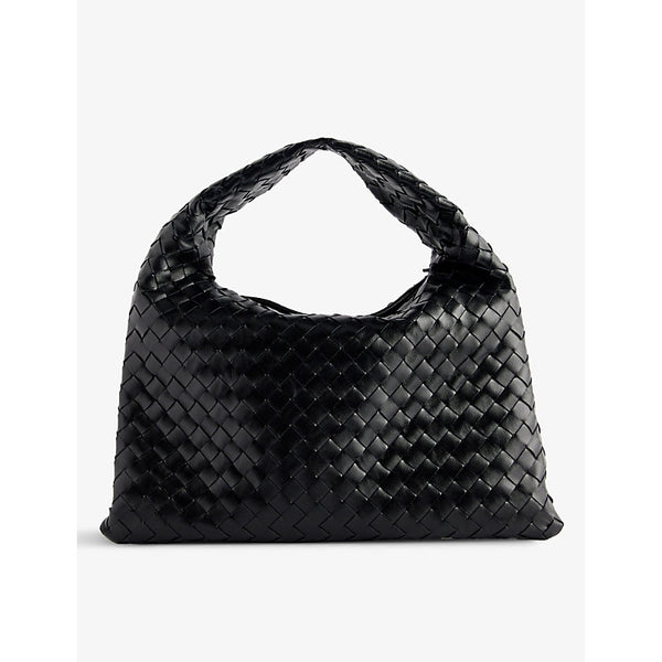 Bottega Veneta Intrecciato-weave medium leather hobo bag