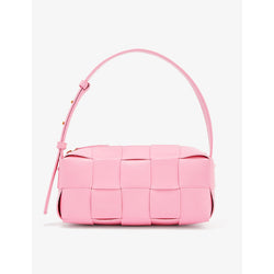 Bottega Veneta Brick Cassette intrecciato leather shoulder bag | BOTTEGA VENETA