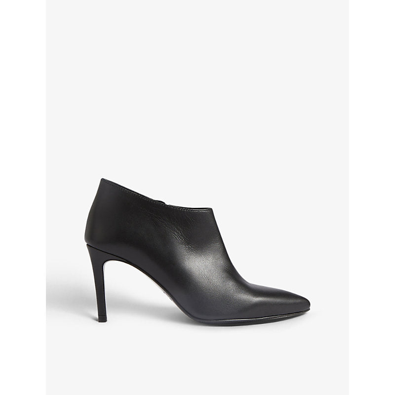 Lk Bennett Elle heeled leather ankle boots