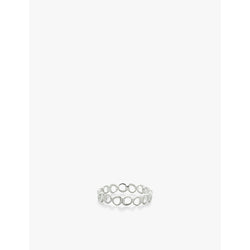 Monica Vinader Nura open-shape recycled sterling-silver stacking ring