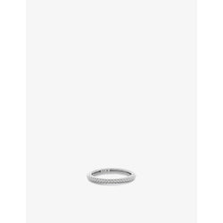 Monica Vinader Heirloom recycled sterling-silver stacking ring