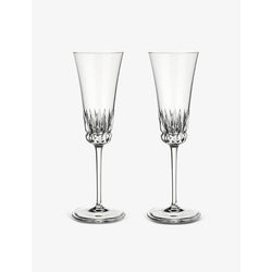 Villeroy & Boch Grand Royal crystal-glass champagne flute set of two