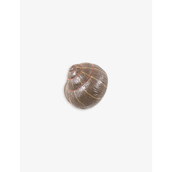 Seletti Sleeping Snail resin coat hanger 16cm