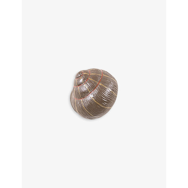 Seletti Sleeping Snail resin coat hanger 16cm