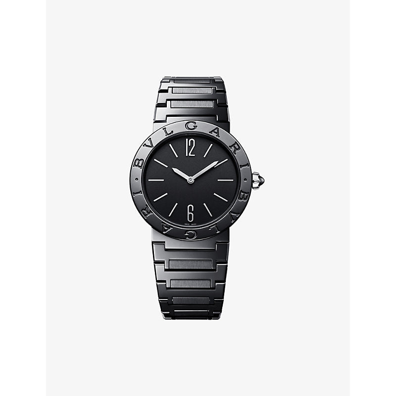 103557 BVLGARI BVLGARI stainless-steel quartz watch