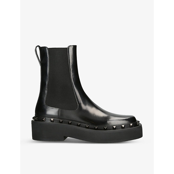 Valentino Garavani Rockstud leather Chelsea boots