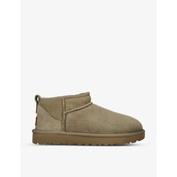 Ugg Classic Ultra Mini suede and shearling boots | Ugg