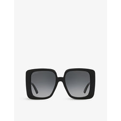 Gucci GC002074 GG1314S square-frame recycled-acetate sunglasses