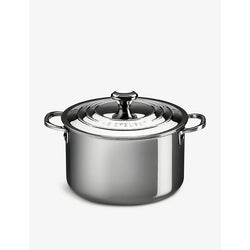 Le Creuset Signature 3-ply stainless-steel stockpot with lid 24cm