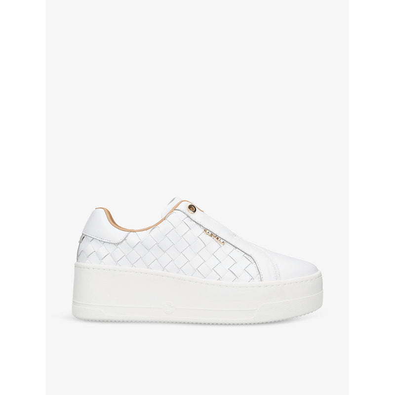  Carvela Connected laceless leather trainers