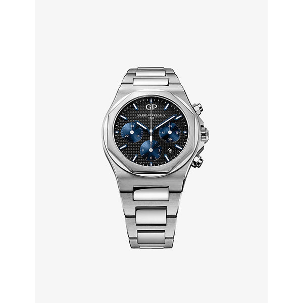  Girard-Perregaux 81020-11-631-11A Laureato Chronograph stainless-steel automatic watch