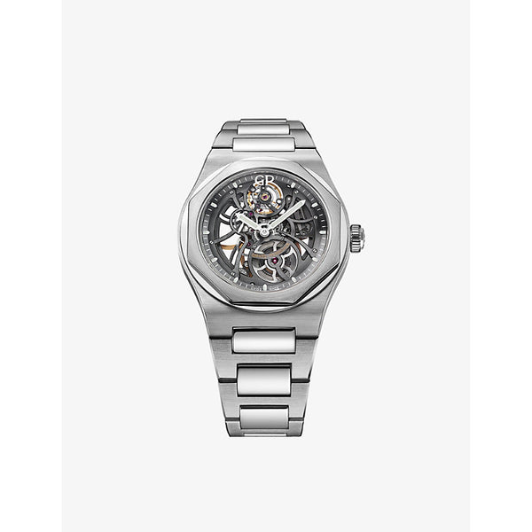 Girard-Perregaux 81015-11-001-11A Laureato Skeleton stainless steel automatic watch