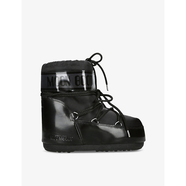 Moon Boot Icon brand-print woven snow boots | Moon Boot