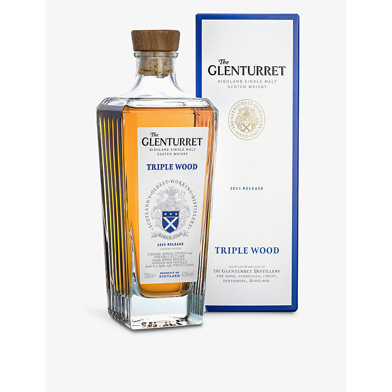 Glenturret Triple Wood 2023 single-malt Scotch whisky 700ml