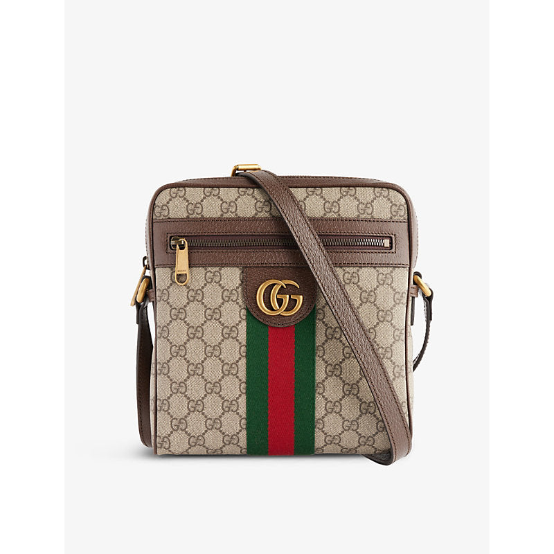  Gucci Ophidia GG canvas cross-body bag