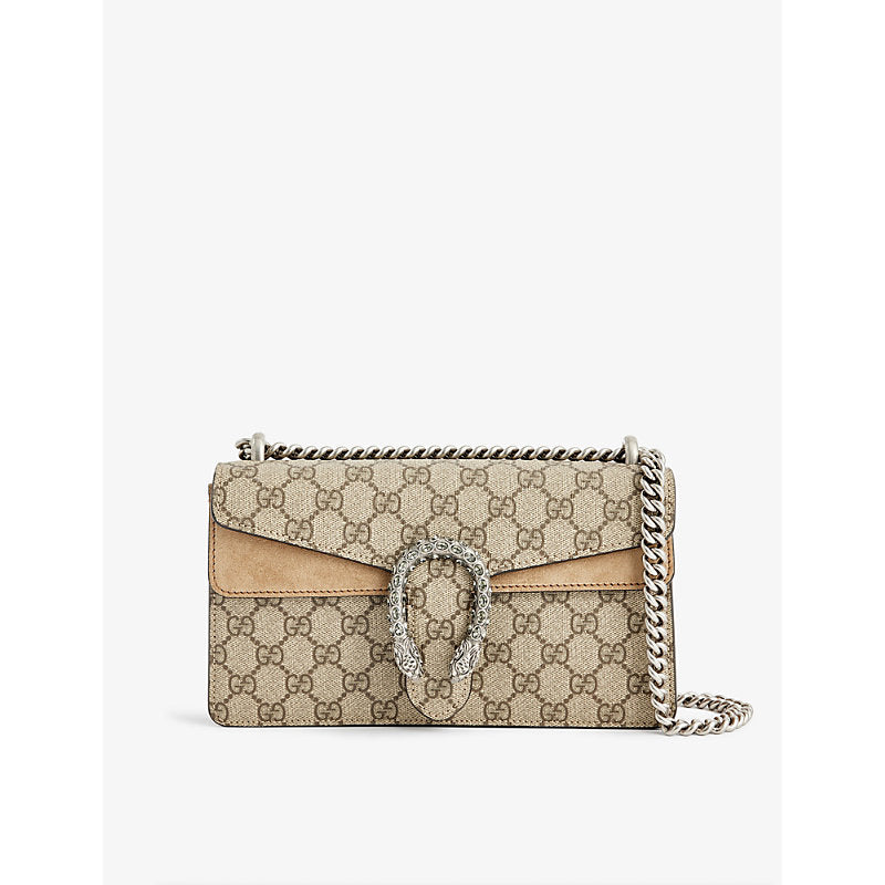  Gucci Dionysus GG canvas shoulder bag