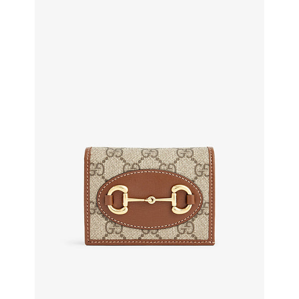 Gucci 1955 Horsebit canvas wallet