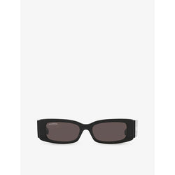 Balenciaga BB0260S rectangle-frame acetate sunglasses