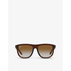  Ray-Ban RBR0501S Boyfriend Reverse square-frame injected sunglasses