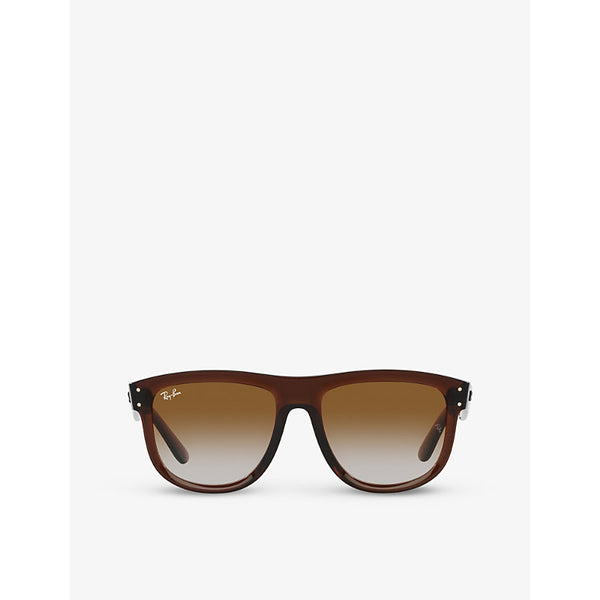  Ray-Ban RBR0501S Boyfriend Reverse square-frame injected sunglasses