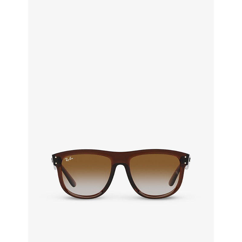  Ray-Ban RBR0501S Boyfriend Reverse square-frame injected sunglasses