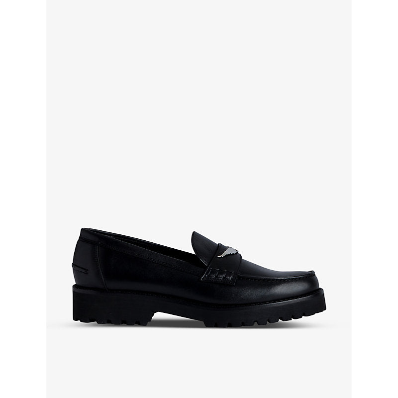 Zadig&Voltaire Joecassin leather loafers