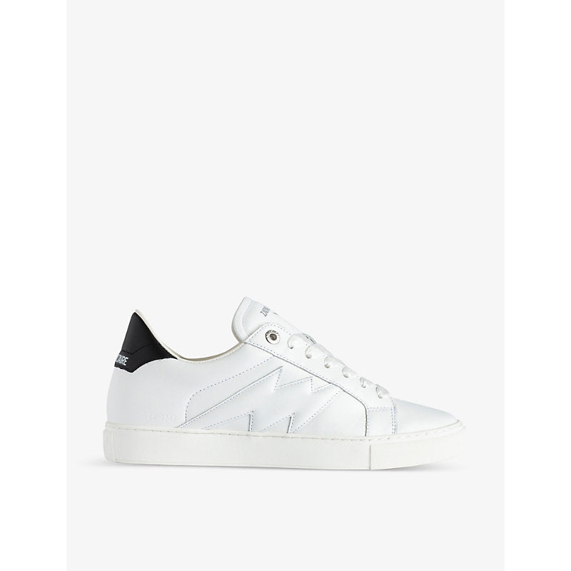 Zadig&Voltaire La Flash leather low-top trainers | Zadig&Voltaire