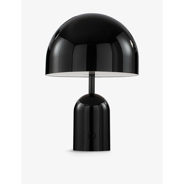 Tom Dixon Bell Collection portable stainless-steel table lamp 28cm