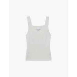  Reiss Dani sweetheart-neck sleeveless stretch-knit top