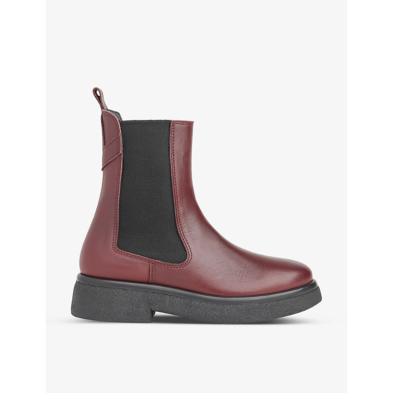 Whistles Aelin contrast-panel leather Chelsea boots | Whistles