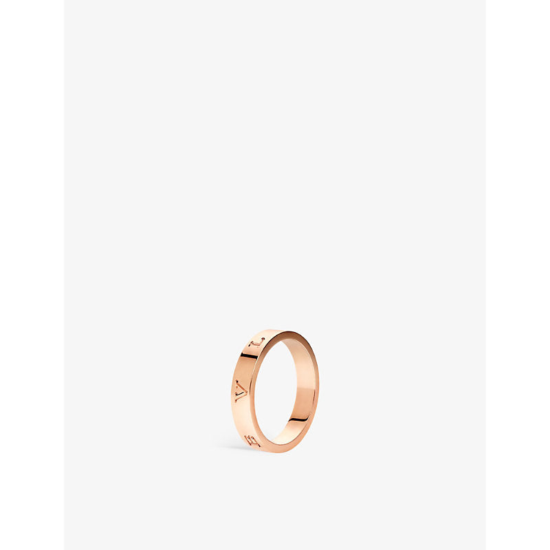 Bvlgari B.zero1 18ct rose-gold ring