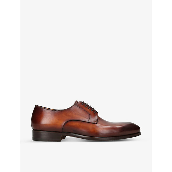 Magnanni Contemporary leather Derby shoes