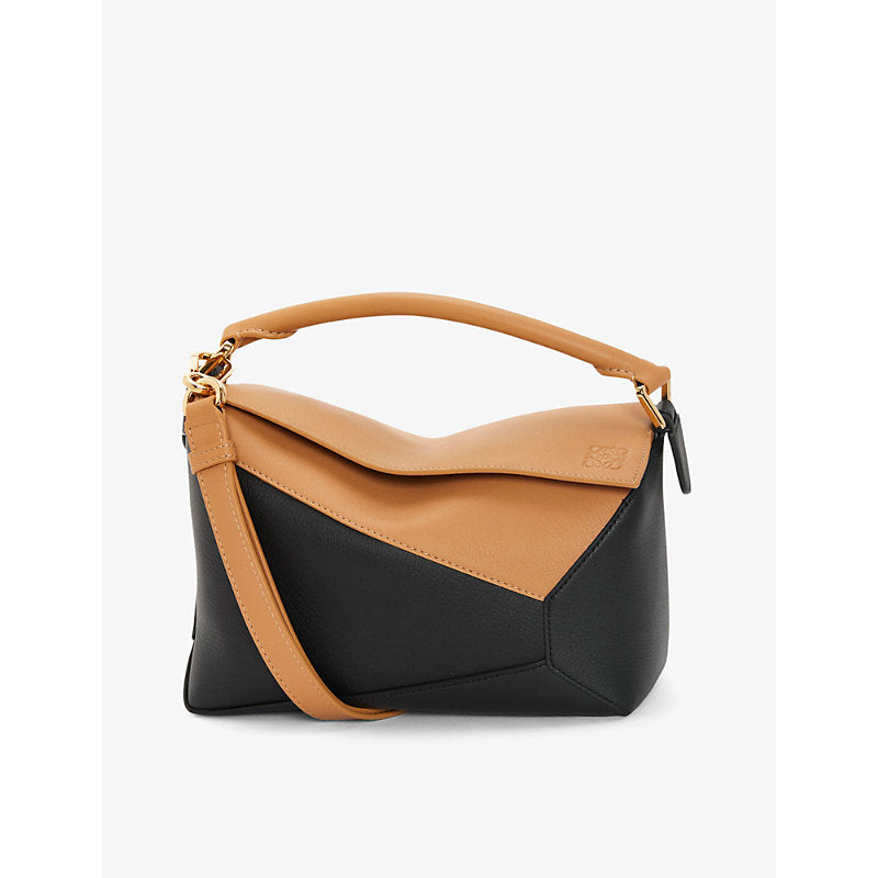  Loewe Puzzle Edge small leather cross-body bag