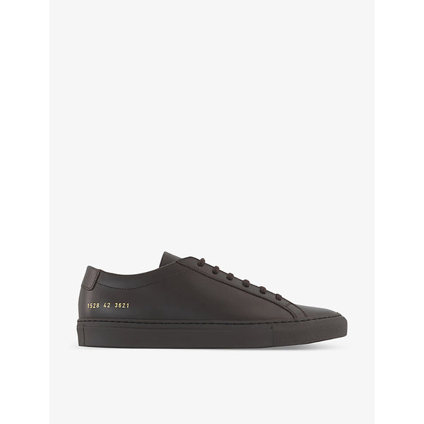 Common Projects Achilles chunky-sole leather low-top trainers