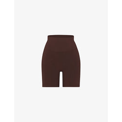  Skims The Smoothing double-waistband stretch-woven shorts