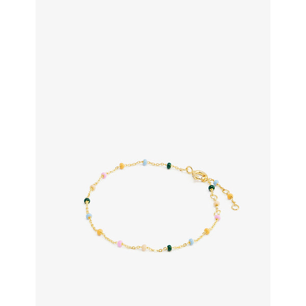 Enamel Copenhagen Lola 18ct gold-plated 925 sterling-silver bracelet