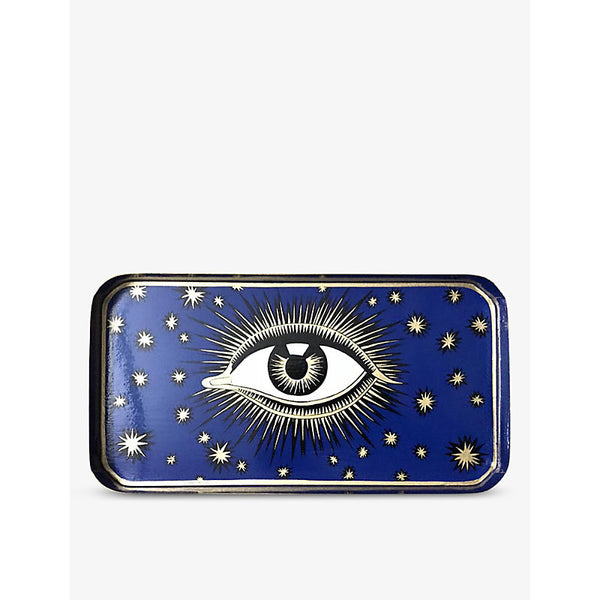 Les Ottomans Eye hand-painted iron tray | LYBSTORE