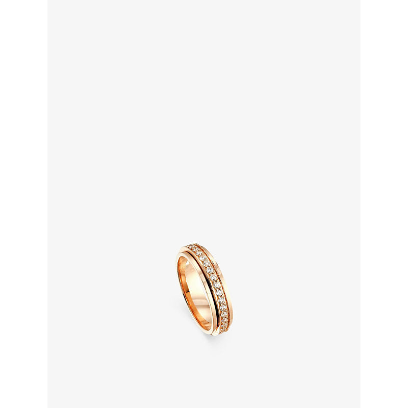 Piaget Possession 18ct rose-gold and 0.7ct diamond ring