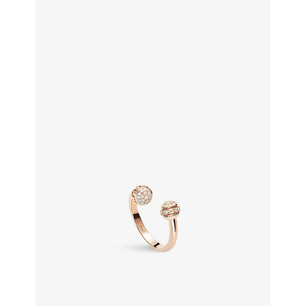 Piaget Possession 18ct rose-gold and 0.34ct brilliant-cut diamond ring