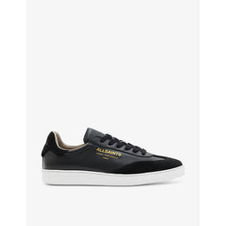 Allsaints Thelma logo-embossed low-top leather trainers