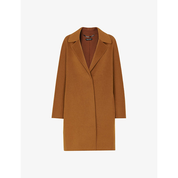 Whistles Julia double-faced wool-blend coat