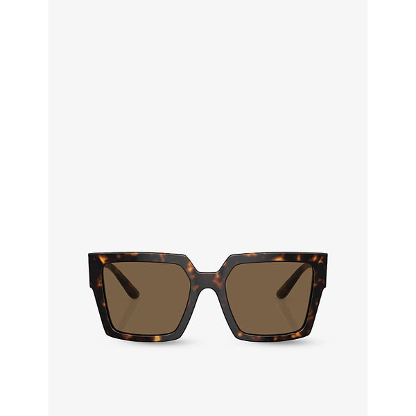  Dolce & Gabbana DG4446B square-frame acetate sunglasses