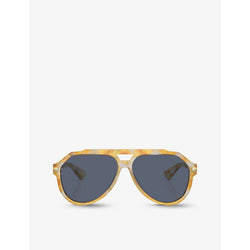  Dolce & Gabbana DG4452 aviator acetate sunglasses